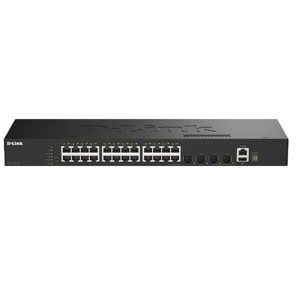 D-LINK 24 PORTS GE + 4 PORTS 10G SFP+
