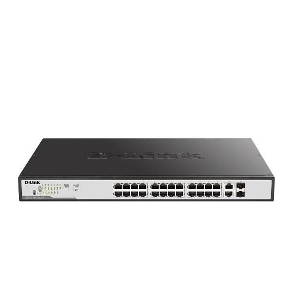 D-Link DGS 1100-26MPV2 - Switch - intelligente - 24 x 10/100/1000 (PoE+) + 2 x …