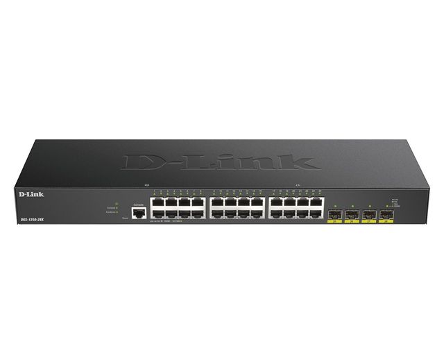 D-Link DGS 1250-28X - Switch - L3 Lite - intelligente - 24 x 10/100/1000 + 4 x …