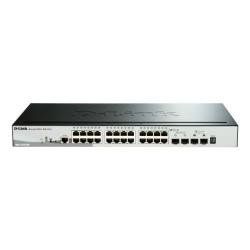 D-Link DGS 1510-28P - Switch - L3 - intelligente - 24 x 10/100/1000 (PoE+) + 2 …