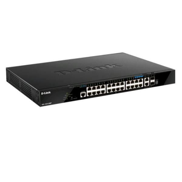 D-Link DGS 1520-28MP - Switch - L3 - intelligente - 20 x 10/100/1000 (PoE+) + 4…