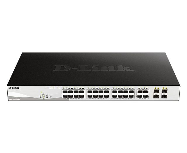 D-Link DGS-1210-28P switch di rete Gestito L2 Supporto Power over Ethernet (PoE…