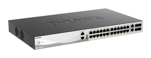 D-Link DMS 3130-30TS - Switch - L3 - gestito - 24 x 100/1000/2.5G + 2 x 100/100…