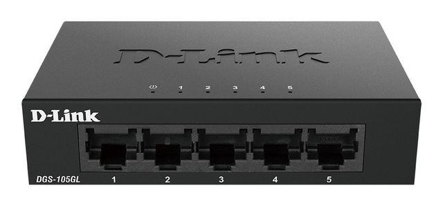 D-Link Switch DGS-105GL 5*GE retail - Switch - 1 Gbps (DGS-105GL)