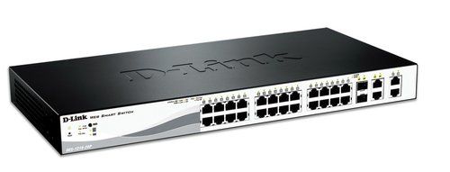 D-Link Web Smart DGS-1210-28P - Switch - gestito - 24 x 10/100/1000 (PoE) + 4 x…