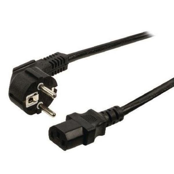 DACOM CAVO POWER CORD SCHUKO/F NERO 0 5MT