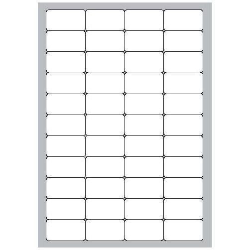 Copy Basic Megastar LP4MS - Carta - Opaca - adesivo permanente - bianco - 47.5 …