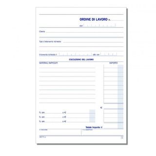DATA UFFICIO BLOCCO INTERVENTI A DOMICILIO DEL CLIENTE AUTOCOPIANTE 2 COPIE 148…