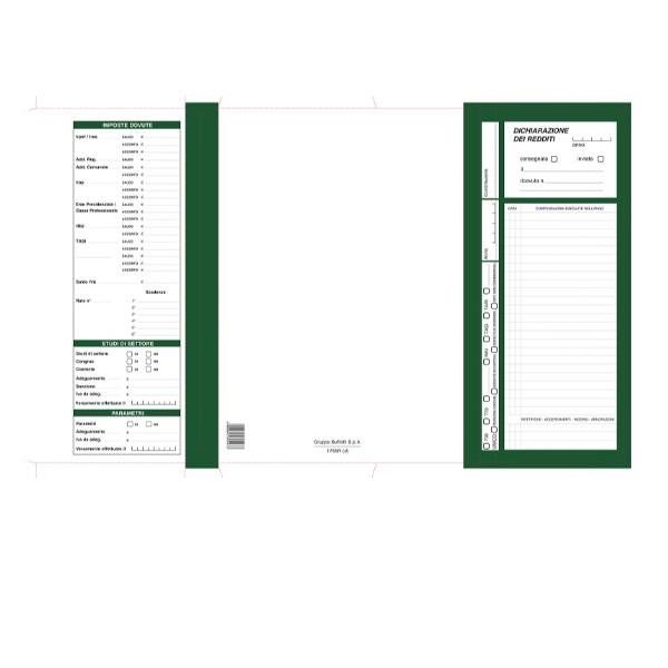 DATA UFFICIO CANGURO CARTELLA DICHIARAZIONE REDDITI 255X325 mm CON TASCA PORTAD…