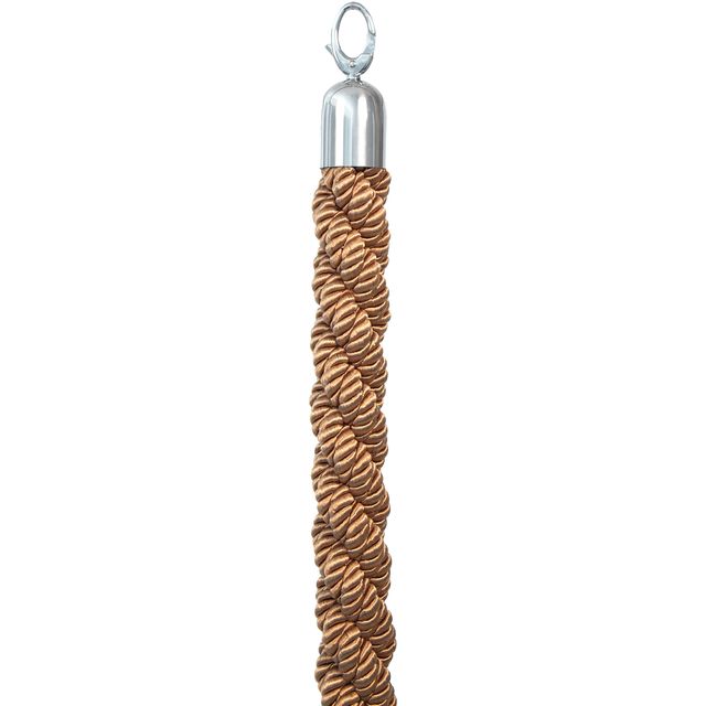 Cordone intrecciato per colonnina segnapercorso - color bronzo - lunghezza 150 …