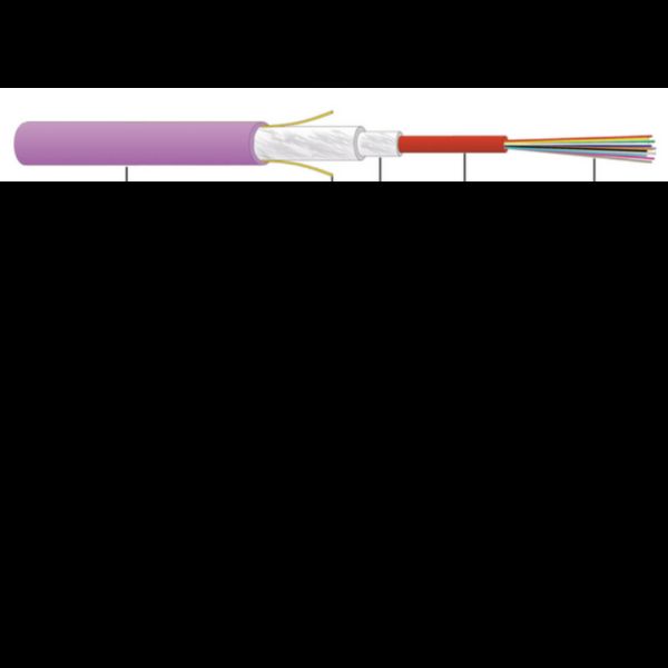 DATWYLER CAVO 8FO OM4 DIEL.INT.B2CA VIOLA