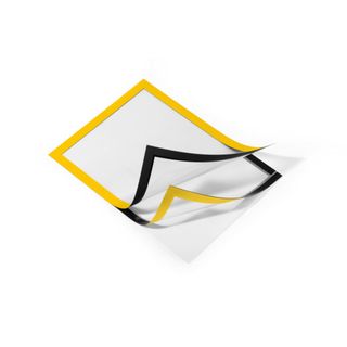 Cornice espositiva Duraframe - A4 - 21 x 29,7 cm - giallo - Durable