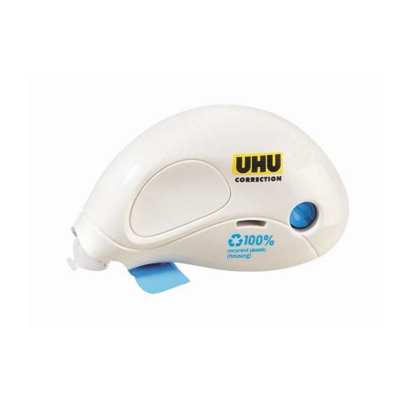 Correttore a nastro Compact Mini - 5 mm x 6 m - plastica riciclata - Uhu