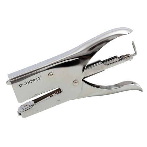 Cucitrice a pinza in metallo Q-Connect max 40 fogli - per punti 24/6-8 e 26/6-8…