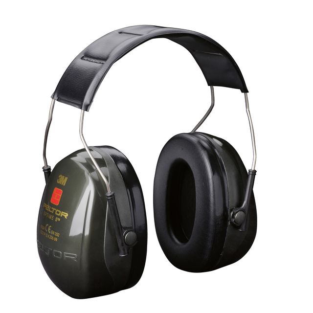 Cuffie auricolari 3M Peltor™ verde 31 dB Optime II