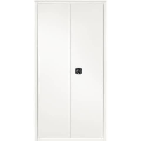 Armadio multiuso a porte battenti Tecnical 2 BA-90-PIANI - 4 ripiani 90x41x181,…