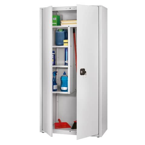 Armadio multiuso a porte battenti Tecnical 2 BA-90-TRA - con divisore verticale…