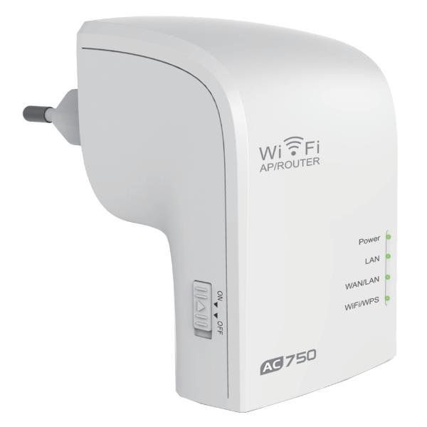 DIPROGRESS ROUTER/EXTENDER/AC AC750