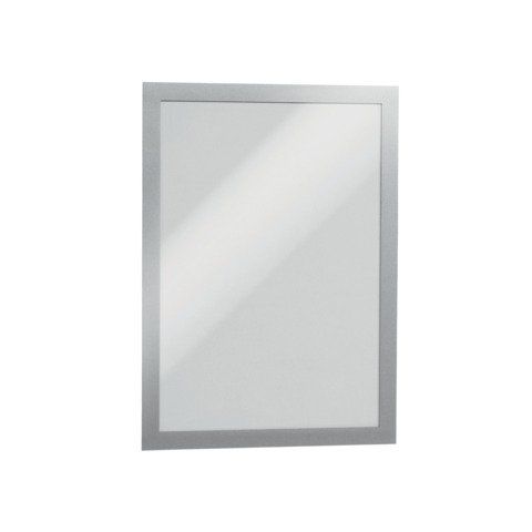 DURABLE DURAFRAME CORNICE ESPOSITIVA MAGNETICA 210X297 mm A4 IN PVC ARGENTO CON…