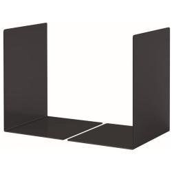 DURABLE L - Fermalibro - carico pesante - acciaio - nero (pacchetto di 2)