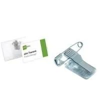 DURABLE Namensschild 54x90mm mit Kombiklemme Kleinverpackung 1 Pg. Ã  5 StÃ¼ck …
