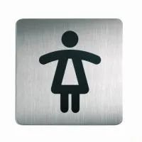 DURABLE PICTO WC Damen 150x150 mm 1 ST 495623