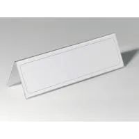 DURABLE Tischnamensschild Dachaufsteller 105/210x297 mm 1 Pg. Ã  25 StÃ¼ck 8053…