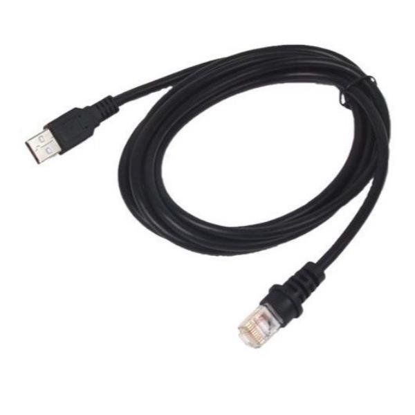 DATALOGIC CBL USB,TYPE A, BLACK, POT, COILE