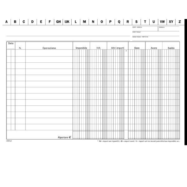 Data Ufficio - Modulo debito/credito/bilancio - A5