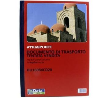 Data Ufficio - Modulo di tentata vendita/consegna - 50 fogli - 215 x 297 mm - d…