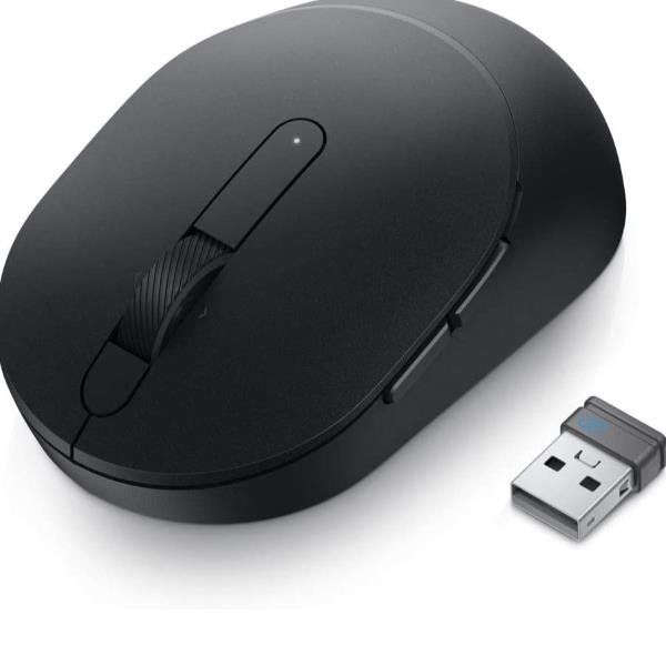 Dell MS5120W - Mouse - ottica - 7 pulsanti - senza fili - 2.4 GHz, Bluetooth 5.…