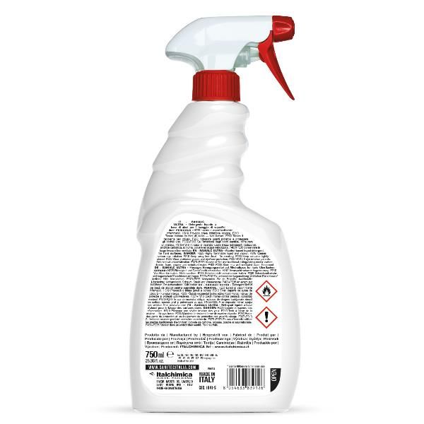 Detergente alcolico Sanialc Ultra - per superfici e tessuti - trigger 750 ml - …