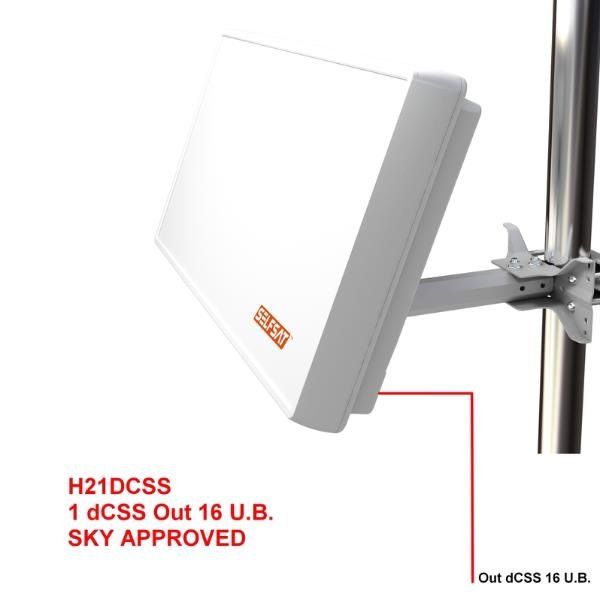 DiProgress Parabola SelfSat H21 DCSS SKY 16UB OUT