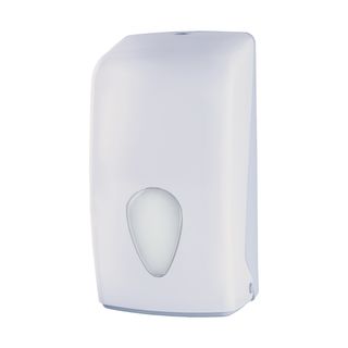 Dispenser carta igienica interfogliata Stileco 500 fogli bianco Medial Internati