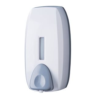 Dispenser sapone Basica - murale - capacità mousse 0,75 L - bianco/grigio - Med…