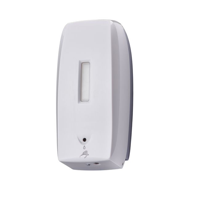 Dispenser sapone automatico Basica - capacità 0,5 L - bianco - Medial