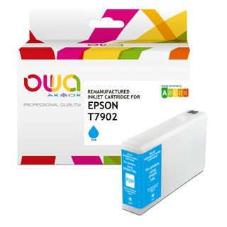 Armor - Cartuccia ink Compatibile per Epson T7902 XL - Ciano - K20626OW - 19,5ml