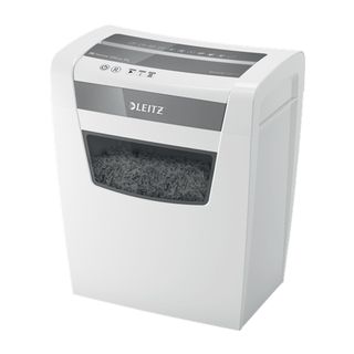 Distruggidocumenti manuale Leitz IQ P4 Home Office - 23 L - bianco - 80090100