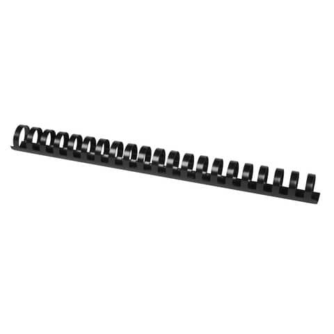 Dorsi a spirale in PVC per rilegatura Q-Connect A4 - 21 anelli 25 mm - fino a 1…