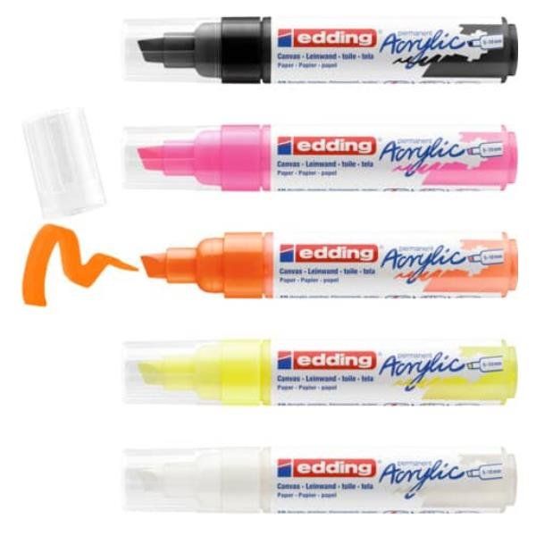EDDING CF5 MARCATORE AC. LARGO NEON ASS.