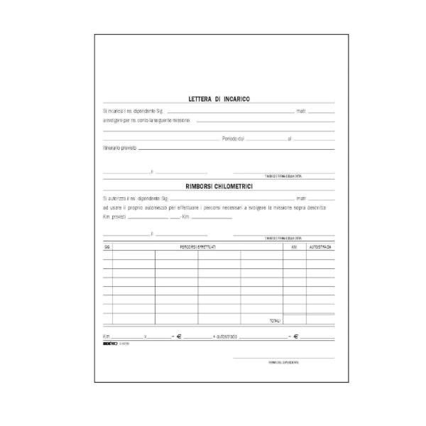 EDIPRO BUSTE NOTA SPESE 25X18 CM BIANCO CONF 100 Pz.