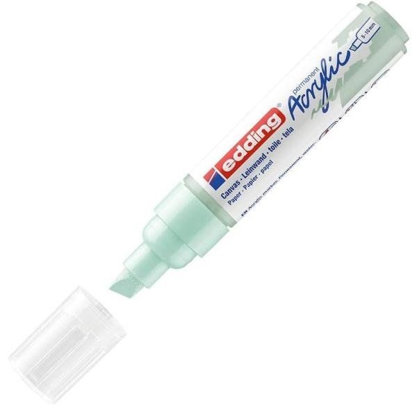 Edding 5000 Acrylic Marker Broad, Menta, Punta smussata, Colore menta, Extra gr…