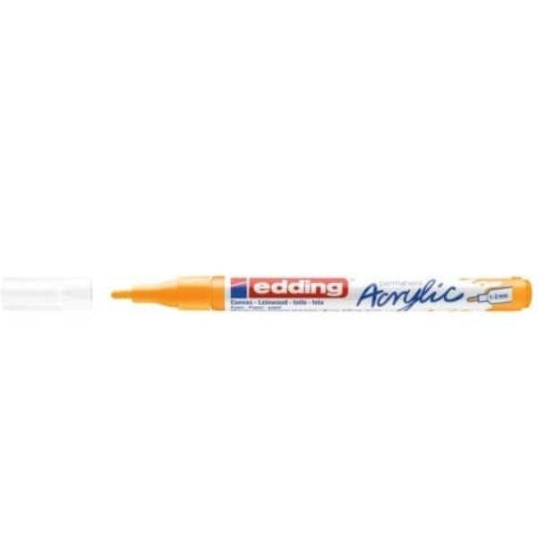 Edding 5300 acrylic marker fine, Giallo, Giallo, Fine, 1 mm, 2 mm, Inchiostro a…