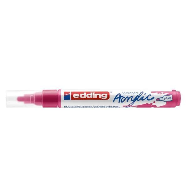 Edding 5300 acrylic marker fine, Magenta, Magenta, Medio, 2 mm, 3 mm, Inchiostr…