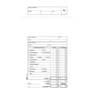 Edipro - Busta nota spese - 280 x 148 mm (pacchetto di 25)