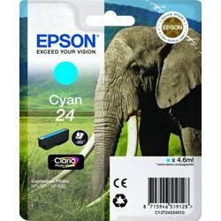 EPSON Tinte Singlepack Cyan 24 Claria Photo HD (C13T24224010)