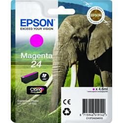EPSON Tinte Singlepack Magenta 24 Claria Photo HD (C13T24234010)