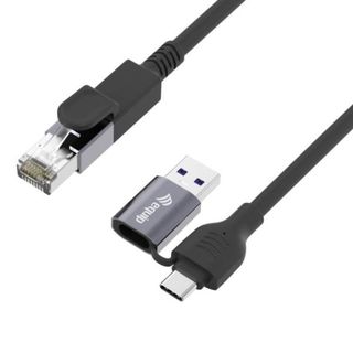 EQUIP 2 IN 1 USB-C+A TO RJ45 GIGABIT 3M