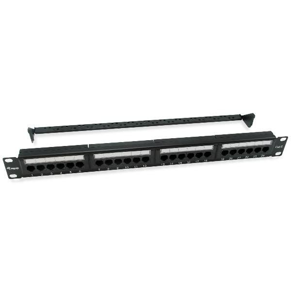 EQUIP 24-PORT CAT.6 UNSHIELDED PATCH PANE