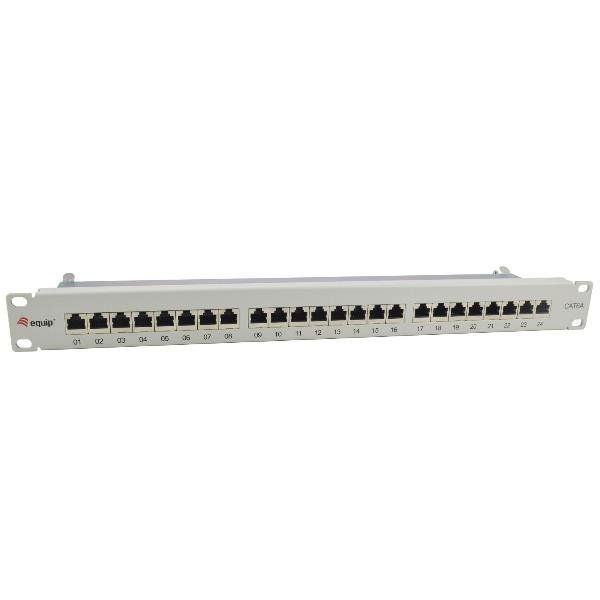 EQUIP 24-PORT CAT.6A PATCH PANEL 19 1U